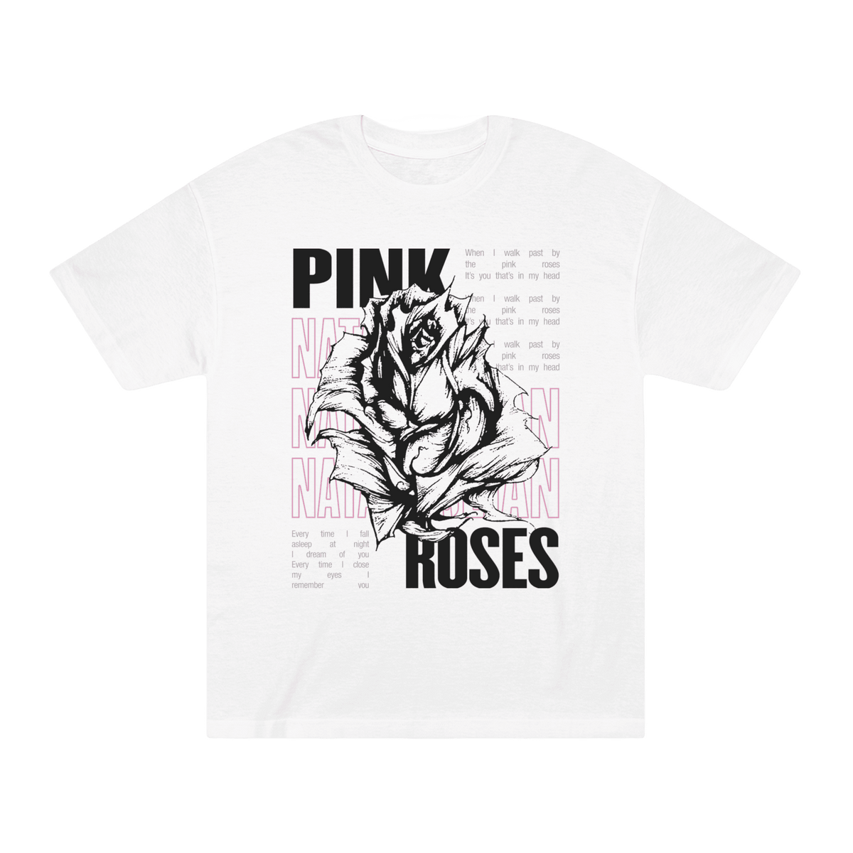 Pink Roses Tee | Natasha Jane Julien