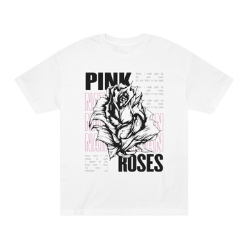 Pink Roses Tee Front