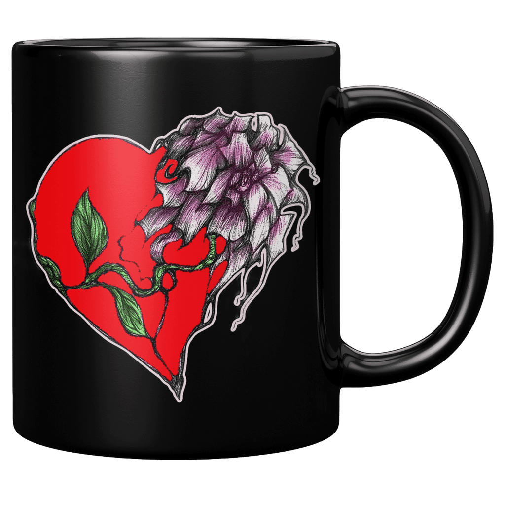 Rose Heart Mug 1
